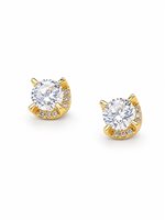Orecchini Vidali Gioielli Donna in Oro giallo Zircone OROR-16-34 - OROR-16-34